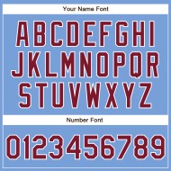 Baseball Authentic Custom Blau Purpur-Weiß Jersey Pulver