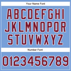 Baseball Authentic Custom Blau Purpur-Weiß Jersey Pulver