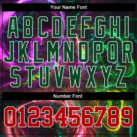 Muster Design Authentische Baseball Jersey Benutzerdefinierte Rendering Fraktale 3D Abstrakte