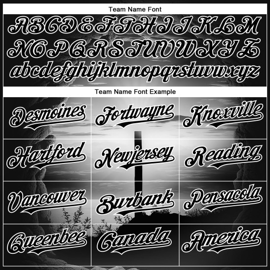 Authentisches Custom Baseball Trikot Nadelstreifen Creme Schwarz Schwarz-Orange