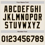 Authentisches schwarzes Custom-Trikot, grün-rot, Kelly Baseball