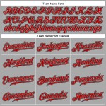 Jersey Gold Benutzerdefinierte Authentic Baseball Braun